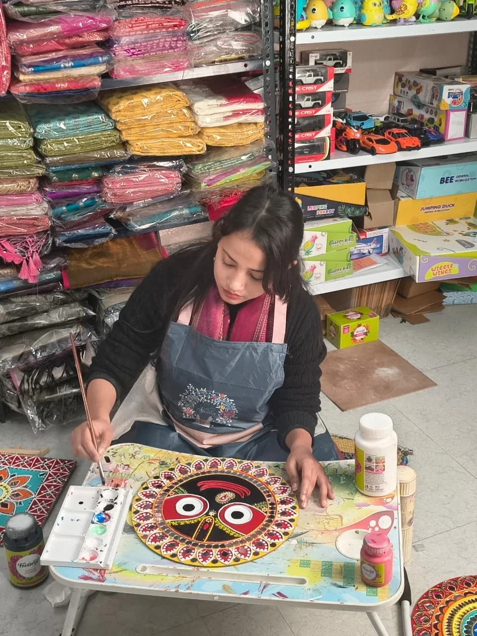 An artisan at work