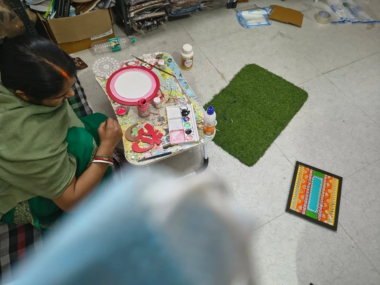 Creativity at the craft table